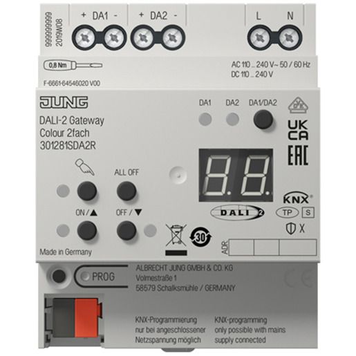 Jung KNX DALI-2 Gatew.2F / JUNG 301281SDA2R