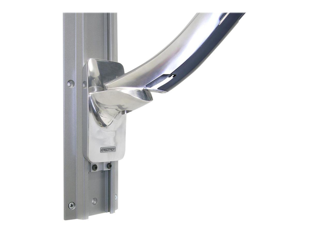 Ergotron MX - Befestigungskit (Gelenkarm, Aufbauplatte, VESA-Halterung) - Konstante Krafttechnologie - für LCD-Display - Polished Aluminum - Bildschirmgröße: bis zu 106,7 cm (bis zu 42 Zoll)