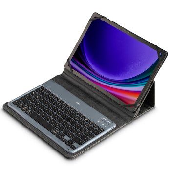 Hama Bluetooth®-Tastatur "Travel 500" für Tablets 7"-11", Case, Schw., QWERTZ DE