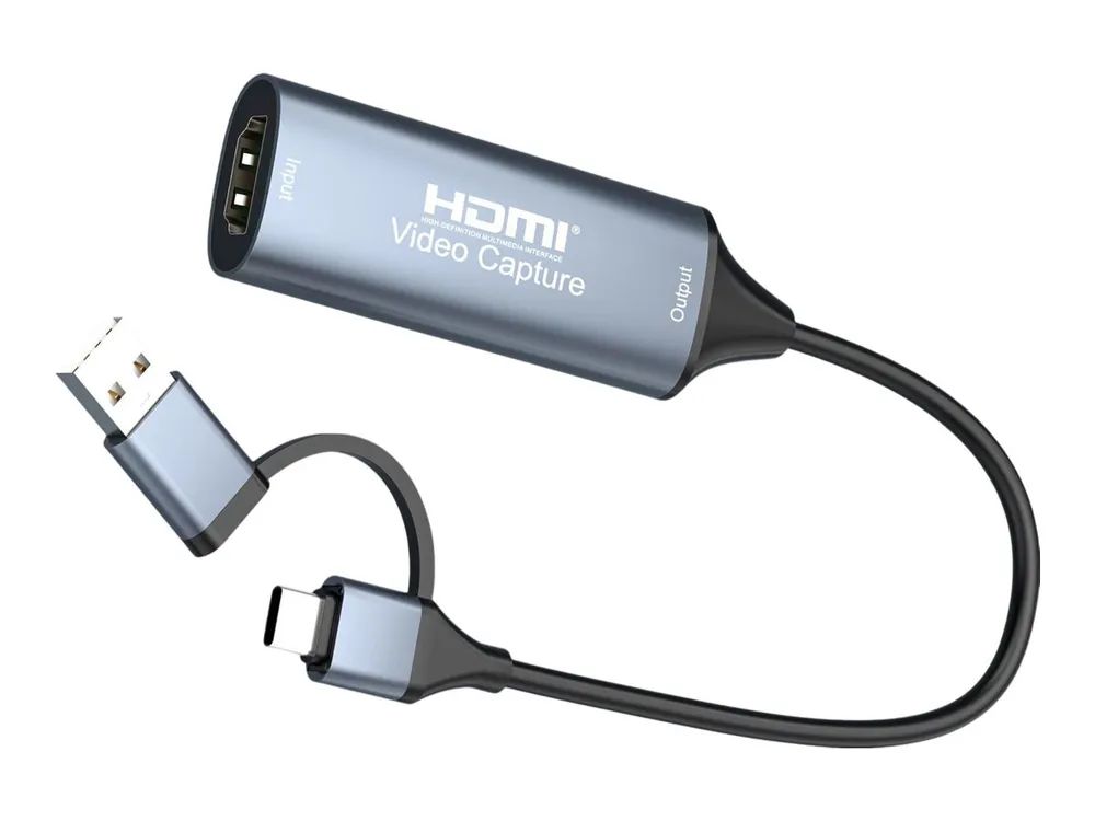 MicroConnect HDMI Video Capture link to USB-C And - Digital/Daten - Digital/Display/Video