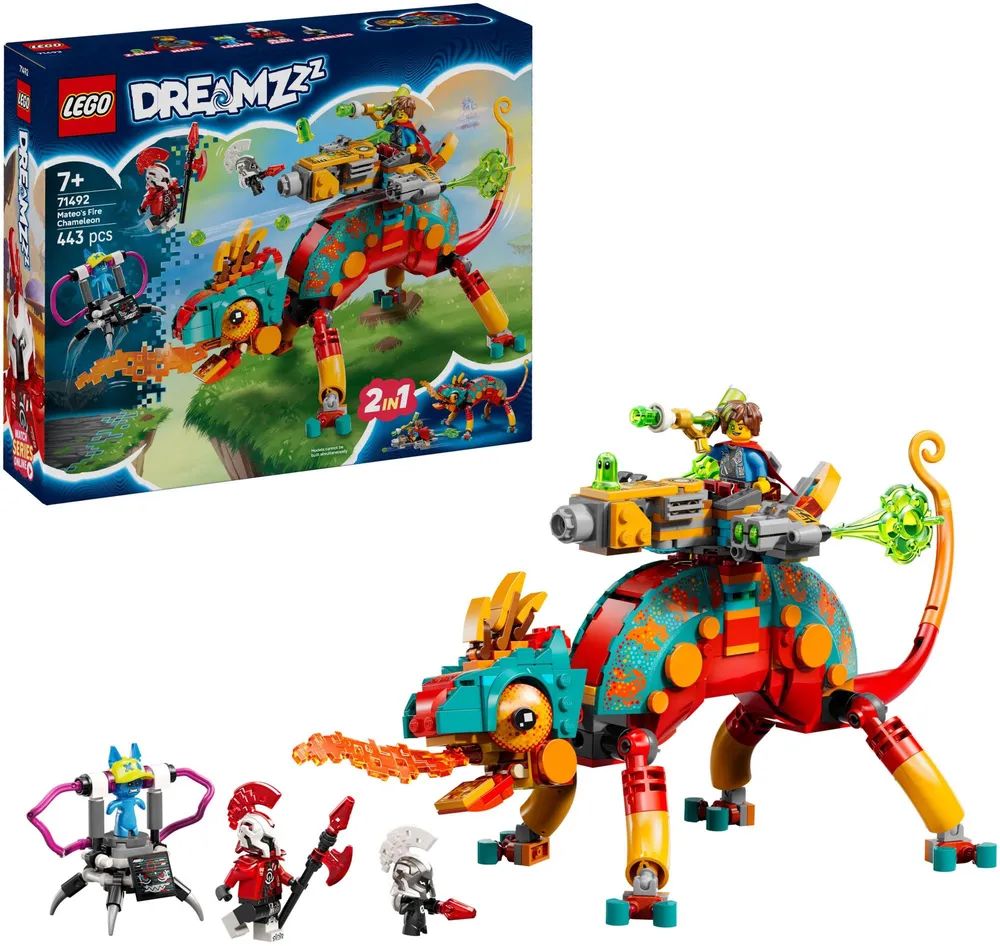 LEGO 71492 DREAMZz Mateos Feuer-Chamäleon