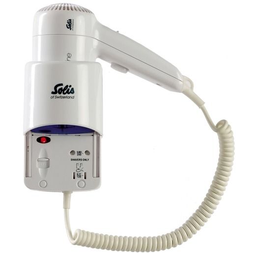 Solis HAARTROCKNER/HOTELFÖN M. HALTE / SOLIS TYP 431+STECKD.1200W 955,21