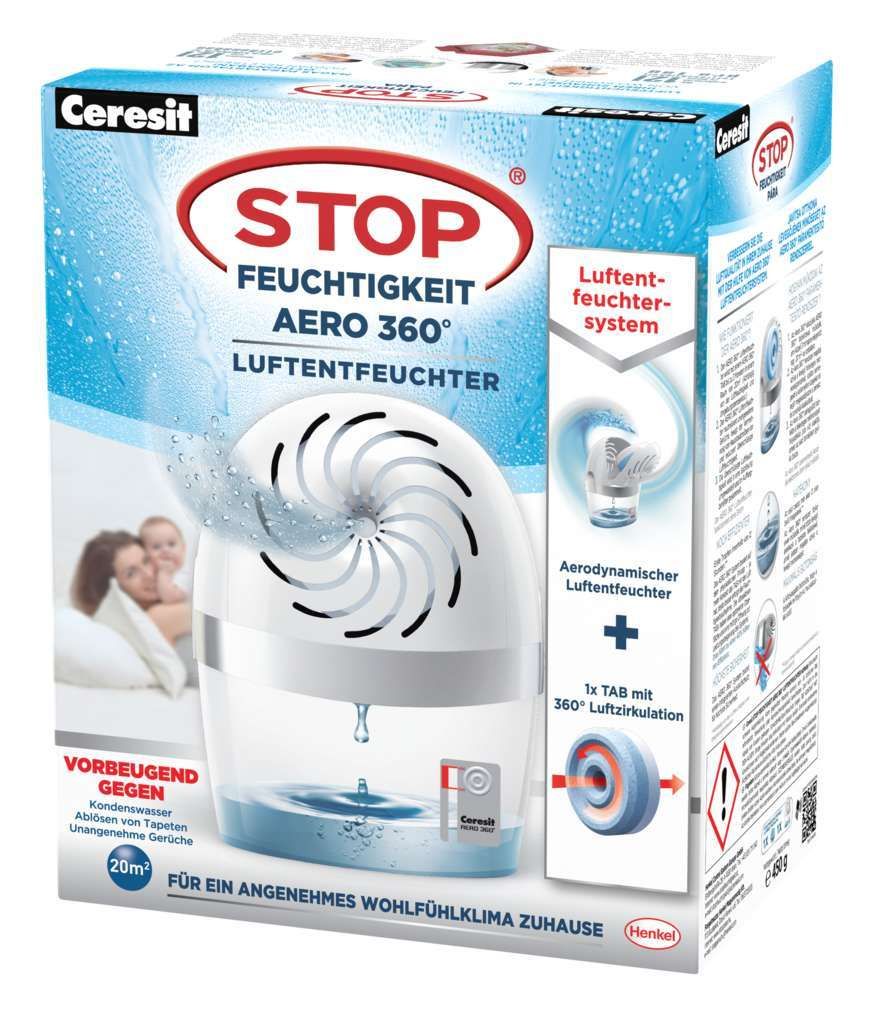 Ceresit AERO 360º Weiß & 2 Tabs SET