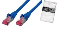 ShiverPeaks BS75711-A0.25B - 0,25 m - Cat6a - S/FTP (S-STP) - RJ-45 - RJ-45 - Blau