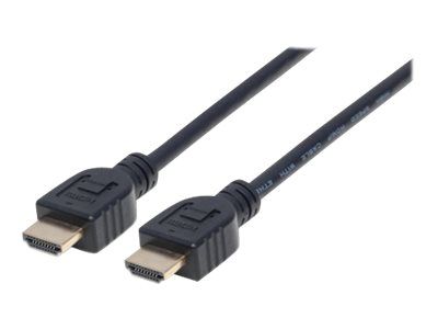 Manhattan HDMI Cable with Ethernet (CL3 rated, suitable for In-Wall use), 4K@60Hz (Premium High Speed)