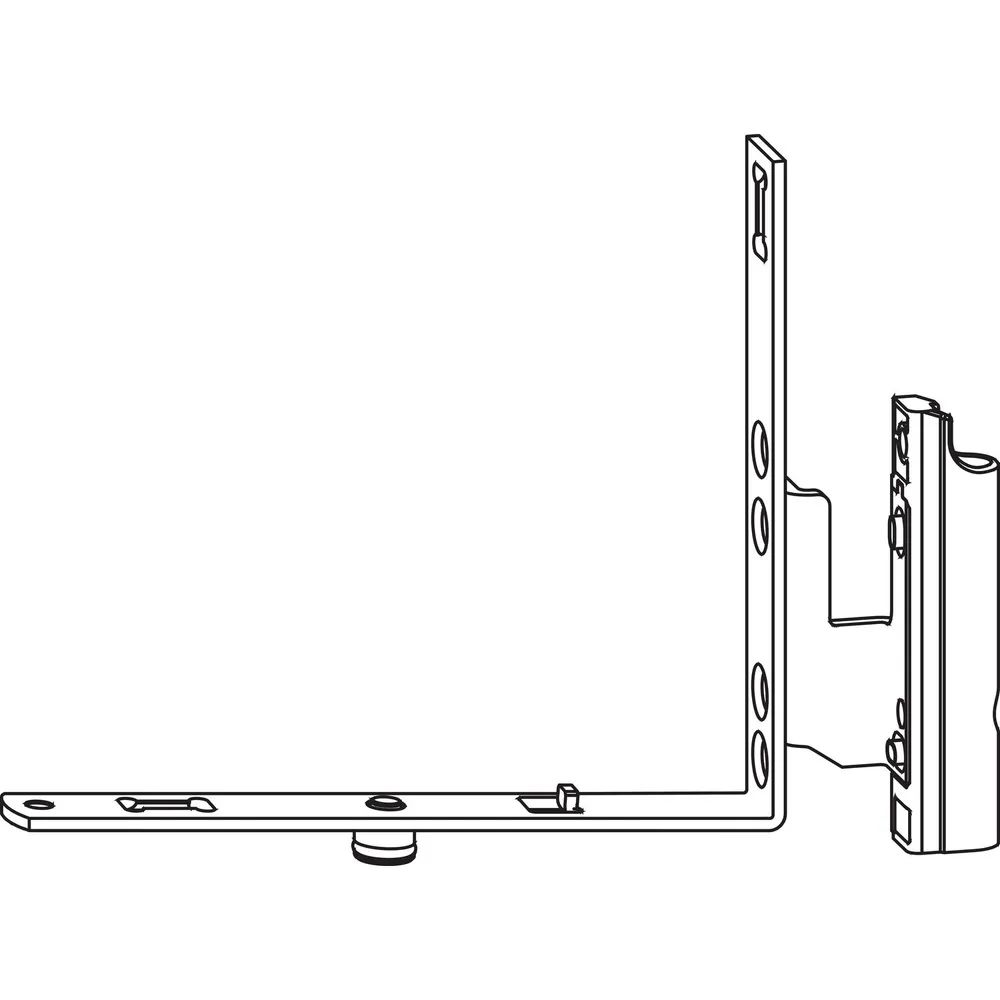 ROTO NX Falzeckband T für Rundbogen/Schrägfenster Holz 12/20-13 silber links