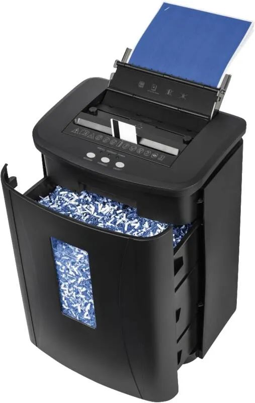 Hama Aktenvernichter "Safe Auto M1200", Schredder mit Sicherheitsstufe P4 T4 E3