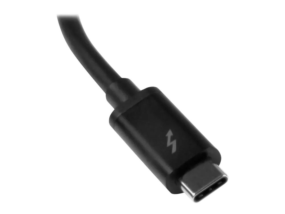 StarTech.com Thunderbolt 3 auf Thunderbolt 2 Adapter - TB3 Laptop auf TB2 Bildschirme/Geräte - Thunderbolt 1/2(10Gbit/s, 20Gbit/s) Konverter - TB3 zertifiziert - Schwarz - Windows/Mac (TBT3TBTADAP)