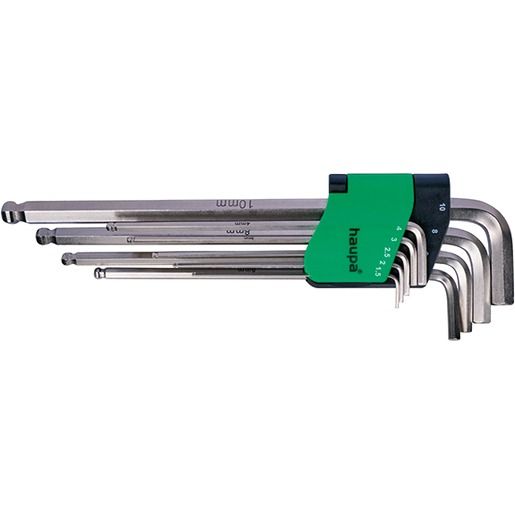Haupa KUGELKOPF 9-TLG, 1,5-10 MM XL / HAUPA 100965 SATZ 100965