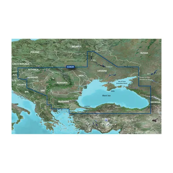 Garmin BlueChart g3 HXEU063R, Black Sea & Azov Sea