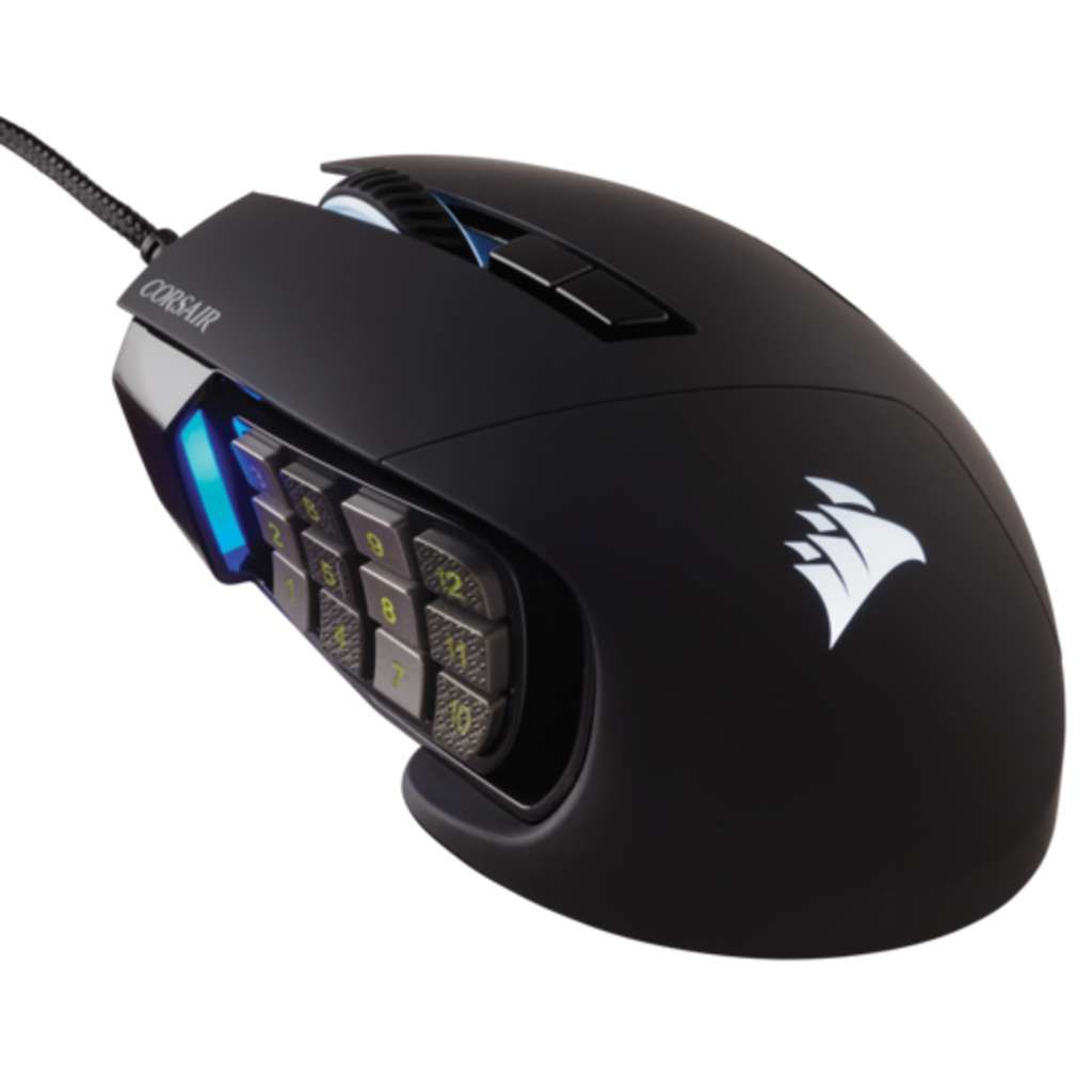 Corsair Scimitar Pro RGB Optical, Schwarz