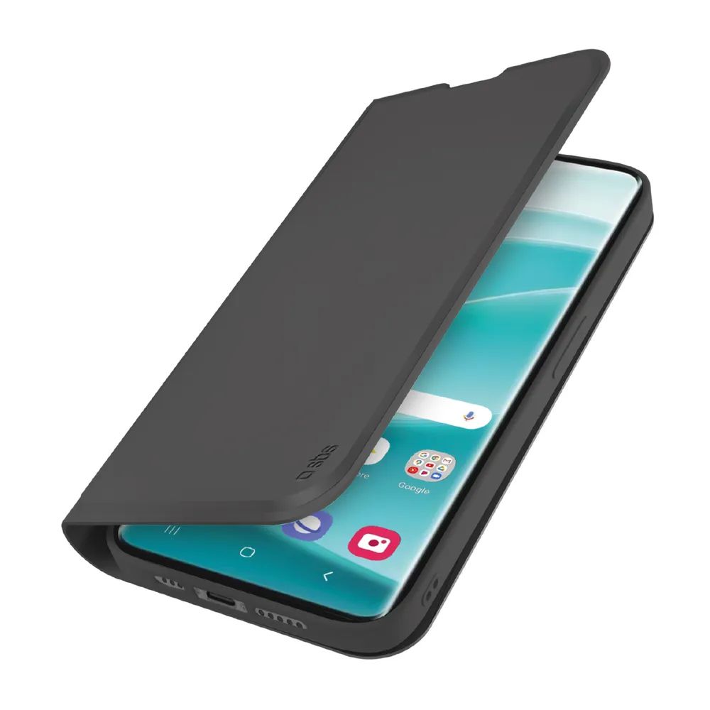 SBS WALLET SMOOTH Bookcase für Xiaomi REDMI NOTE 14 PRO+ 5G, schwarz