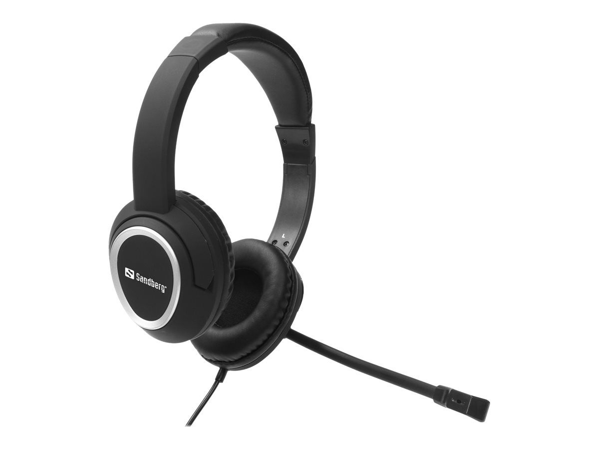 SANDBERG USB Chat Headset - Headset - On-Ear