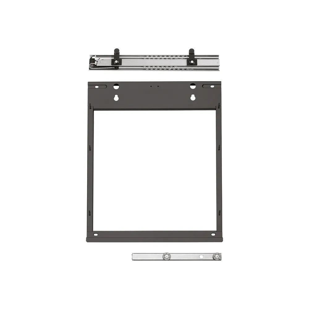 PEKA Unterschrankauszug Slim Typ 550, LH 610 mm, Stahlblech Anthrazit