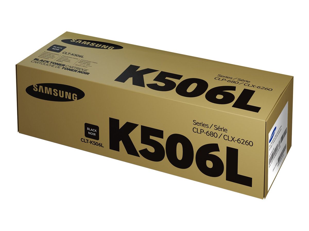 Samsung CLT-K506L - Hohe Ergiebigkeit - Schwarz - Original - Tonerpatrone (SU171A)