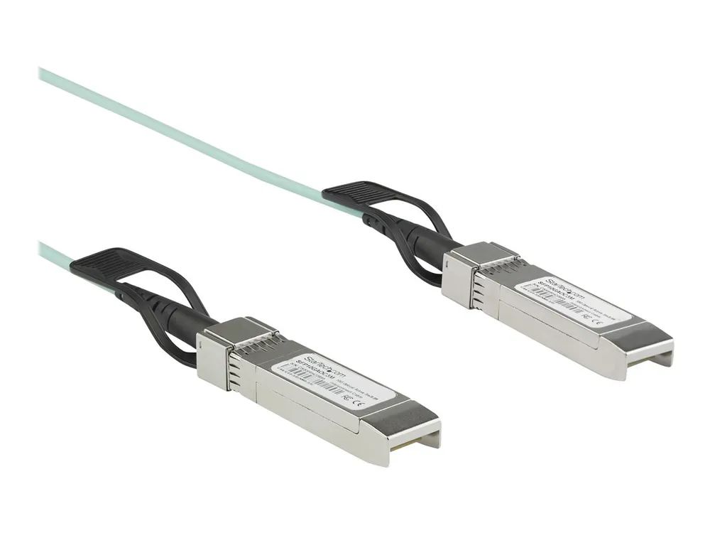 StarTech.com 2 m Dell EMC AOC-SFP-10G-2M kompatibles SFP+ AOC Kabel - Ethernet 10GBase-Kabel - SFP+ (S)