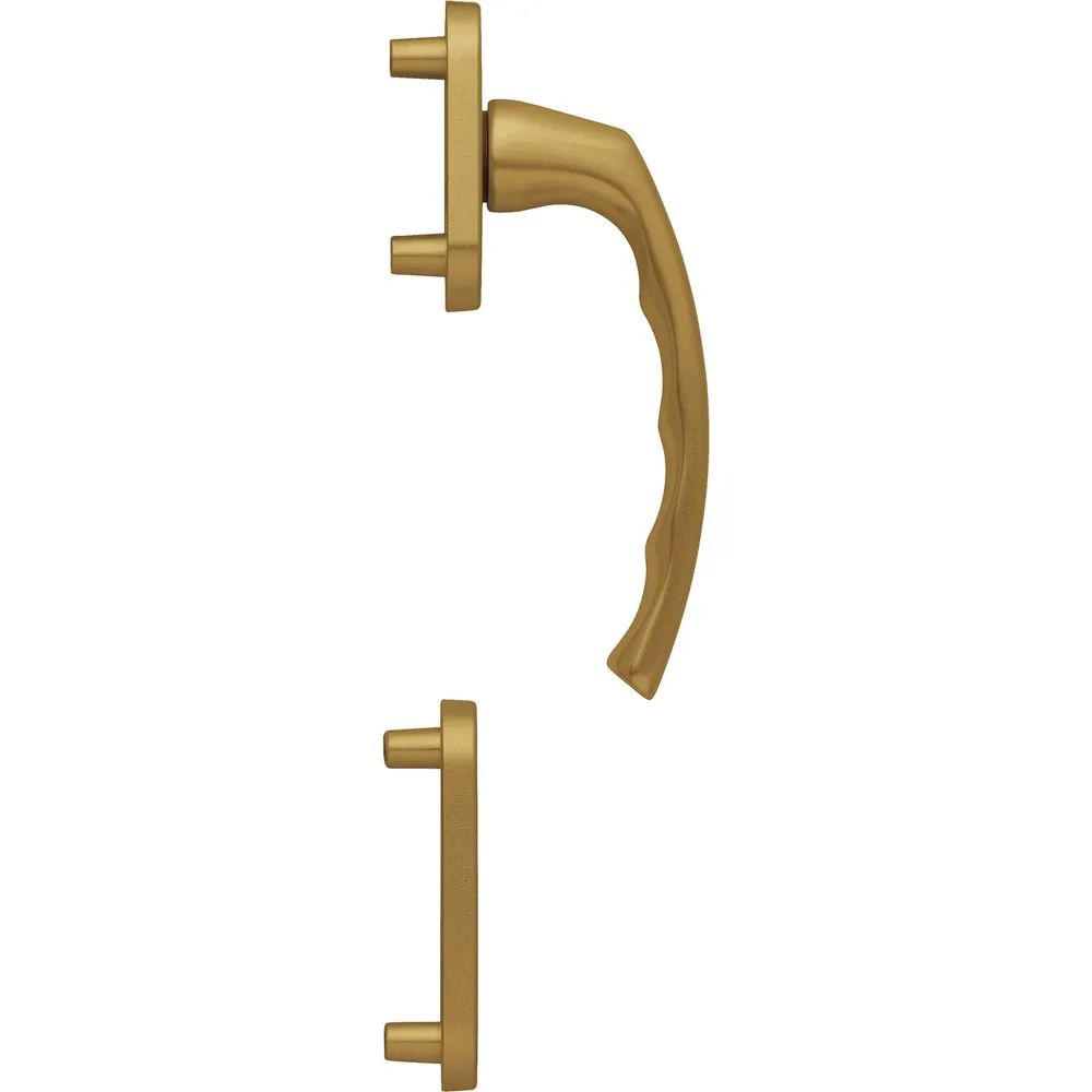 HOPPE Balkontürgriff-Halbgarnitur LIÈGE - außen hoch, bronze
