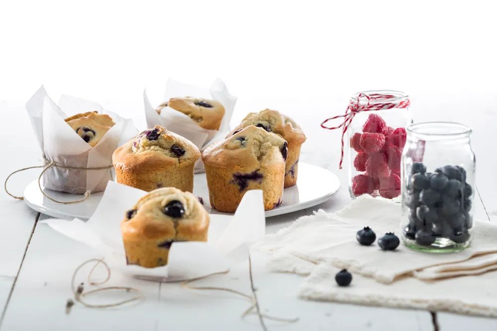 Lékué Silikon-Muffinbackform, 6 Mulden - Red