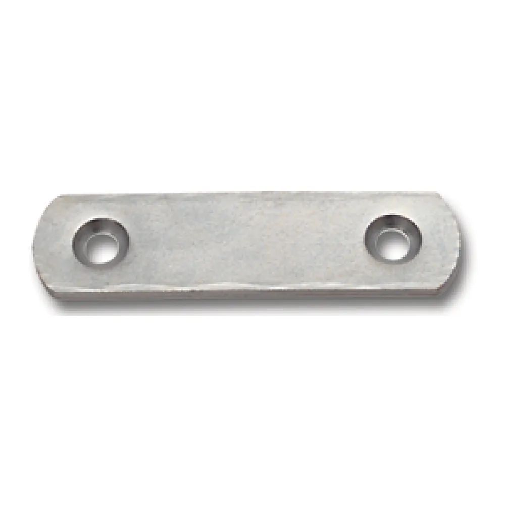 Hilber Beschläge GesmbH Beschläge unde Metallwarenerzeugung Verbindungsplatte, L 50, B 13, Materialstärke 2, Stahl verzinkt