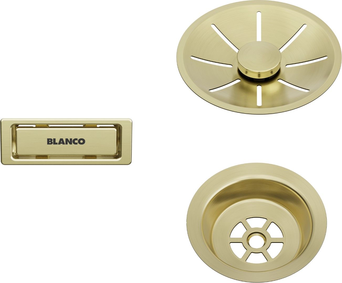 BLANCO Ablauf-/Überlaufset für Einzelbecken