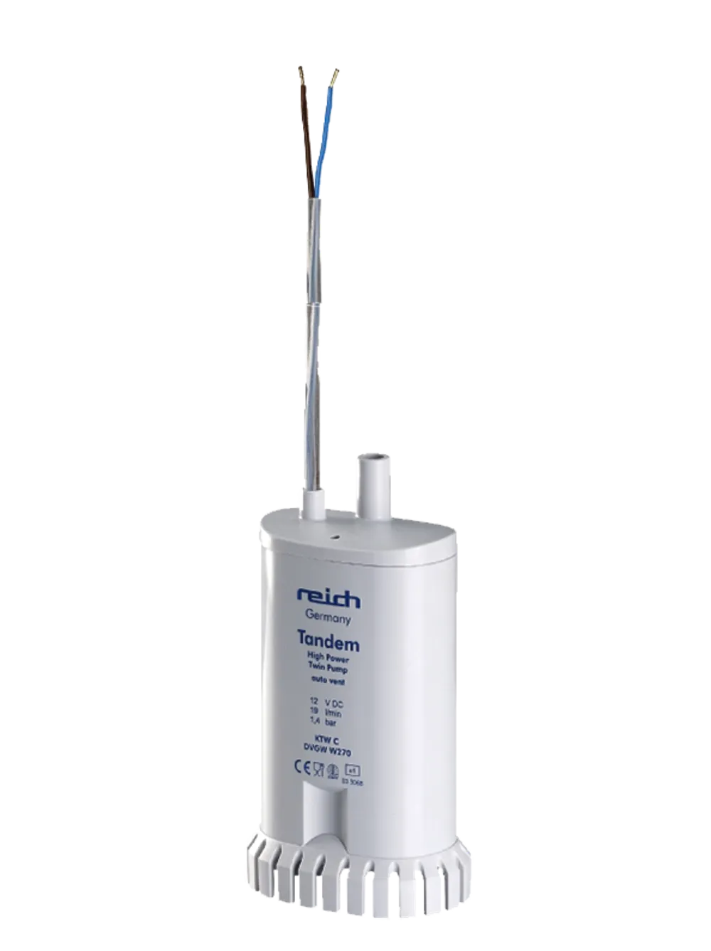 Reich Tauchpumpe Tandem mit RSV Hymer 12 mm