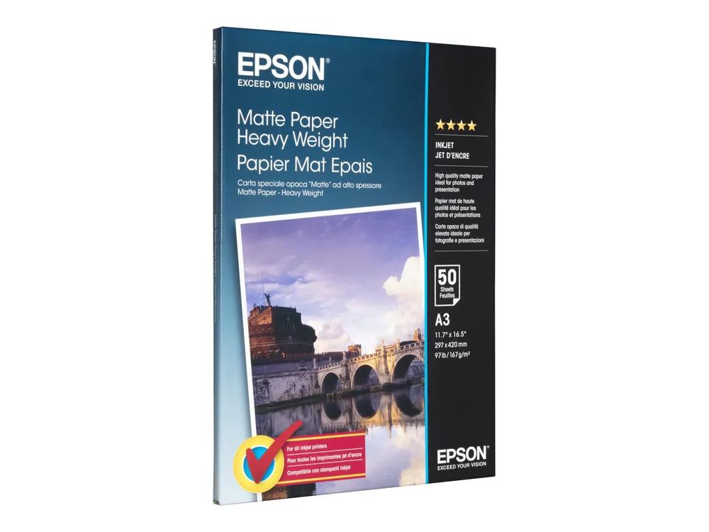 Epson Matt - A3 (297 x 420 mm) - 167 g/m²