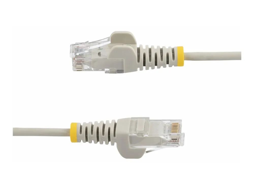 StarTech.com 7m Gray Slim CAT6 Ethernet Cable, Snagless, 28AWG, LSZH - Patch-Kabel - RJ-45 (M)