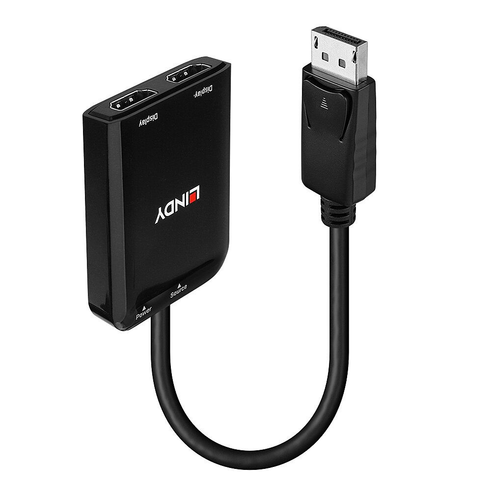 Lindy Video-/Audio-Splitter - MST Hub, DisplayPort