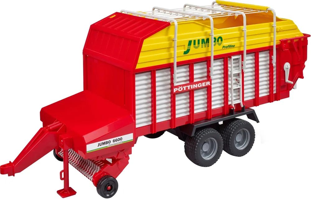 Bruder Pottinger Jumbo 6600 Profiline - Rot - Gelb