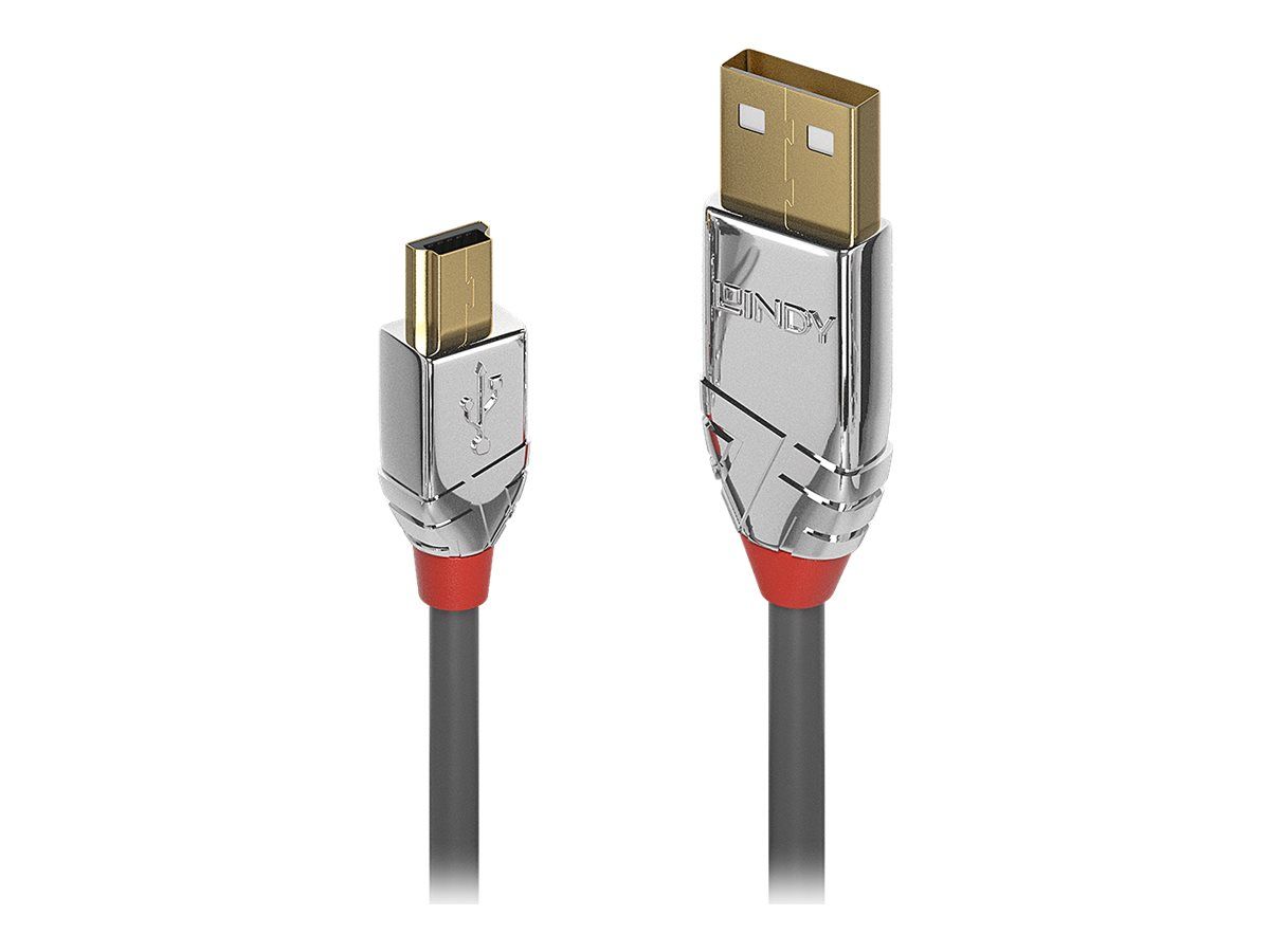 Lindy CROMO - USB-Kabel - USB (M) bis Mini-USB, Typ B (M)