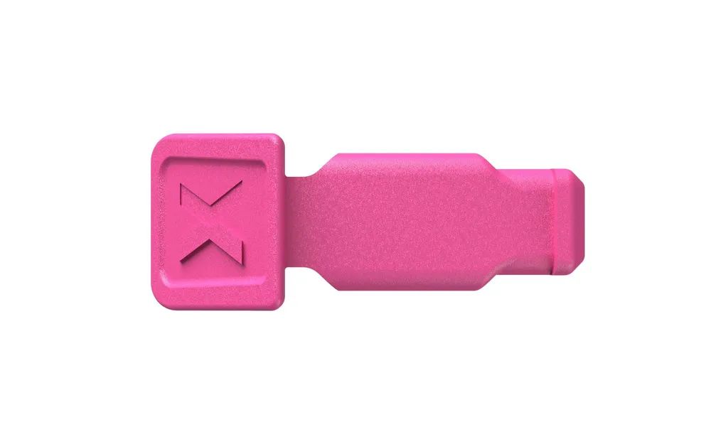 KNIPEX ColorCode Clips magenta (10 Stück) 21 mm