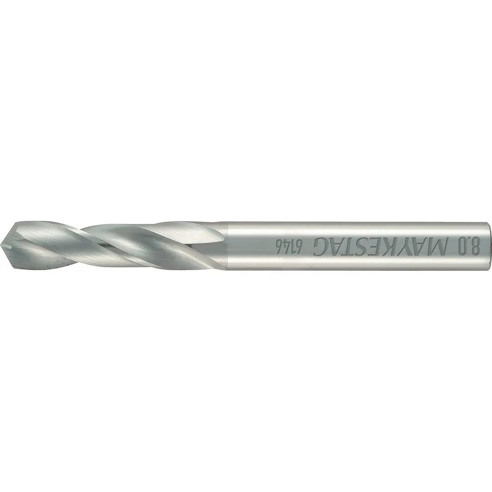 MAYKESTAG VHM-Spiralbohrer kurz DIN6539 Zylinderschaft ø 5 mm