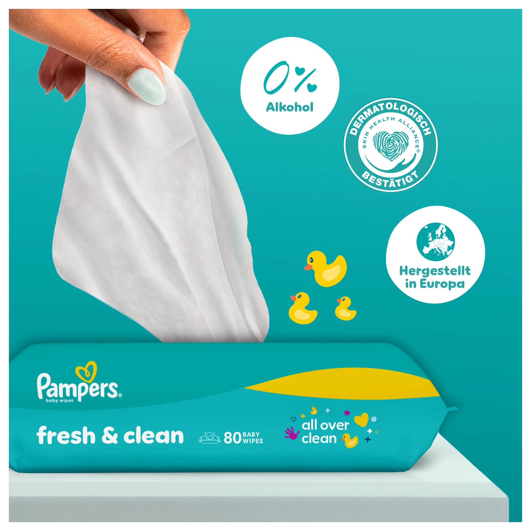 Pampers Feuchte Tücher Fresh Clean 1x