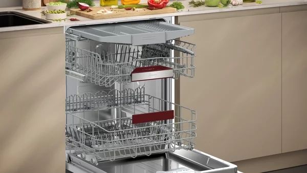 Neff Teilintegrierter Geschirrspüler - 60cm - Edelstahl gebürstet - 14MG
