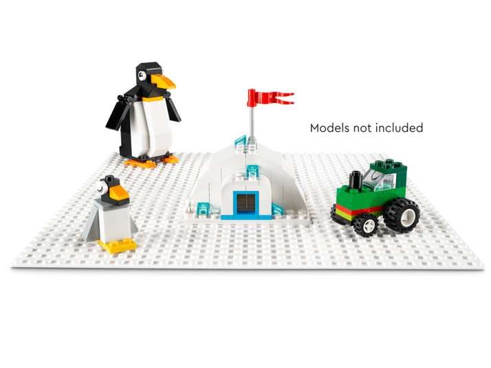 LEGO Weiße Bauplatte