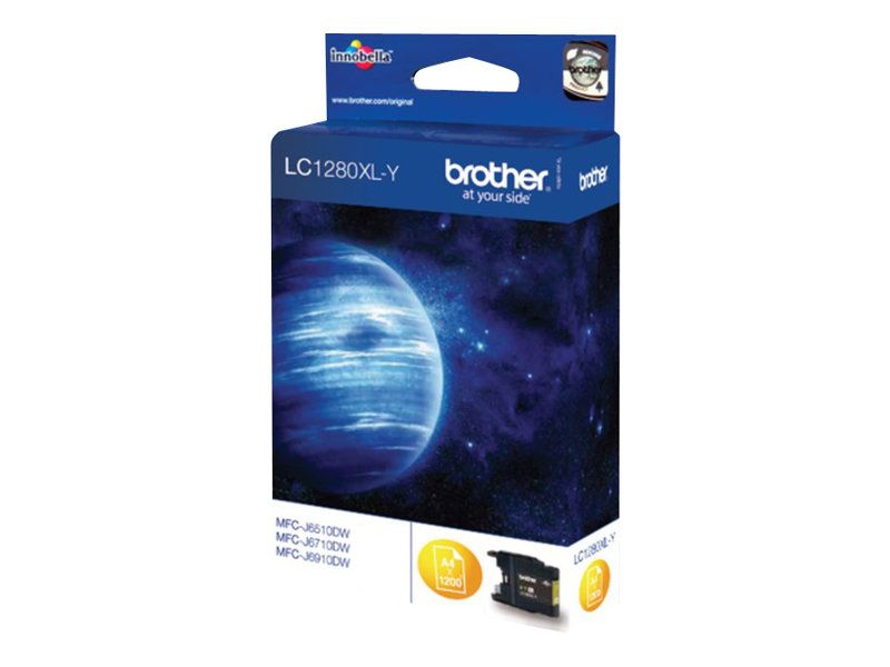 Brother LC1280XLY - Gelb - original - Tintenpatrone