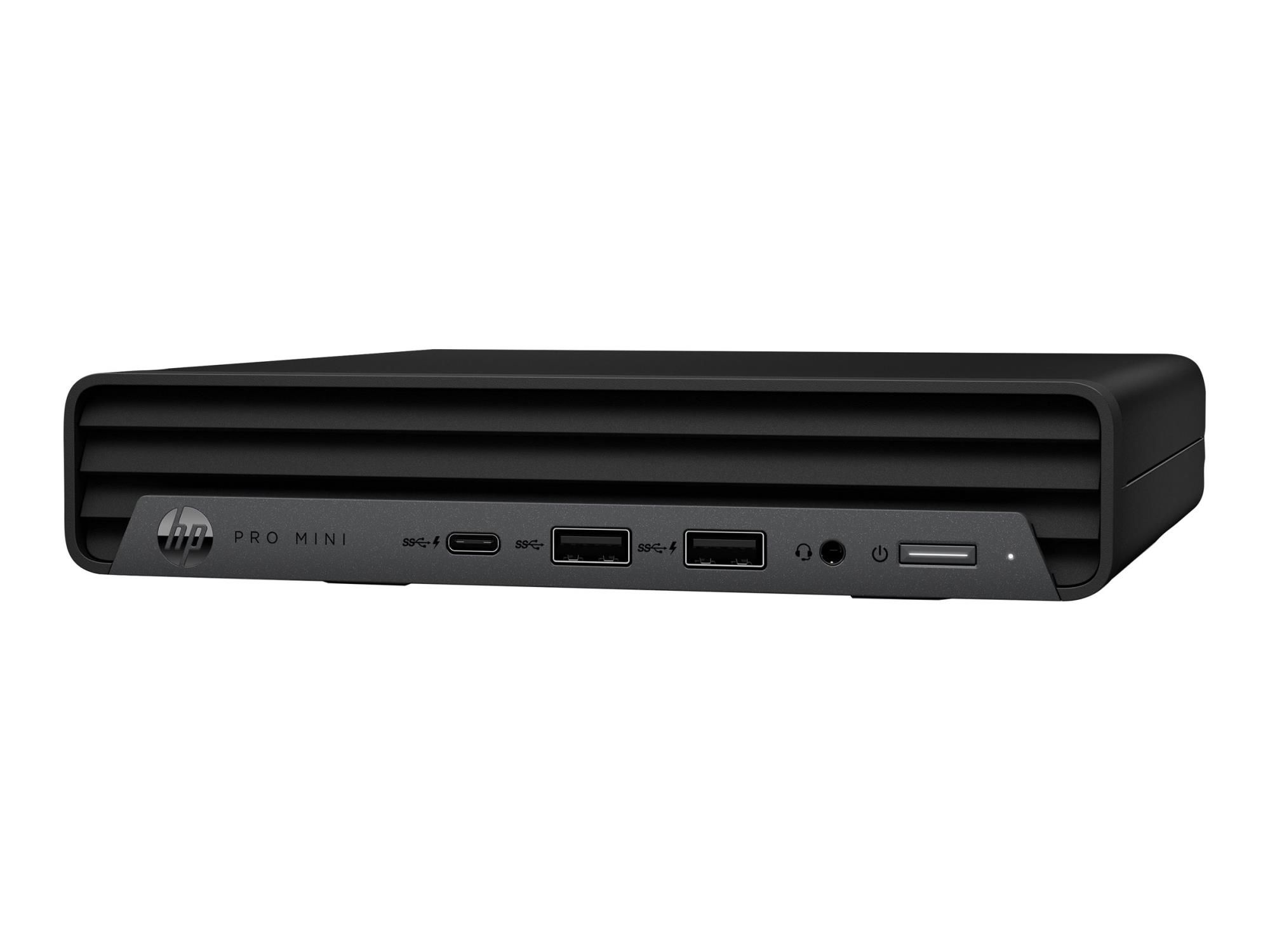 HP Pro 400 G9 - Mini - Core i5 13500T / 1.6 GHz - RAM 16 GB - SSD 512 GB - NVMe - UHD Graphics 770 - 1GbE, Wi-Fi 6E, Bluetooth 5.3 - WLAN: 802.11a/b/g/n/ac/ax (Wi-Fi 6E)
