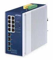 Planet Industrial L2/L4 Managed Switch IGS-4215-8T4X - Switch - 1 Gbps