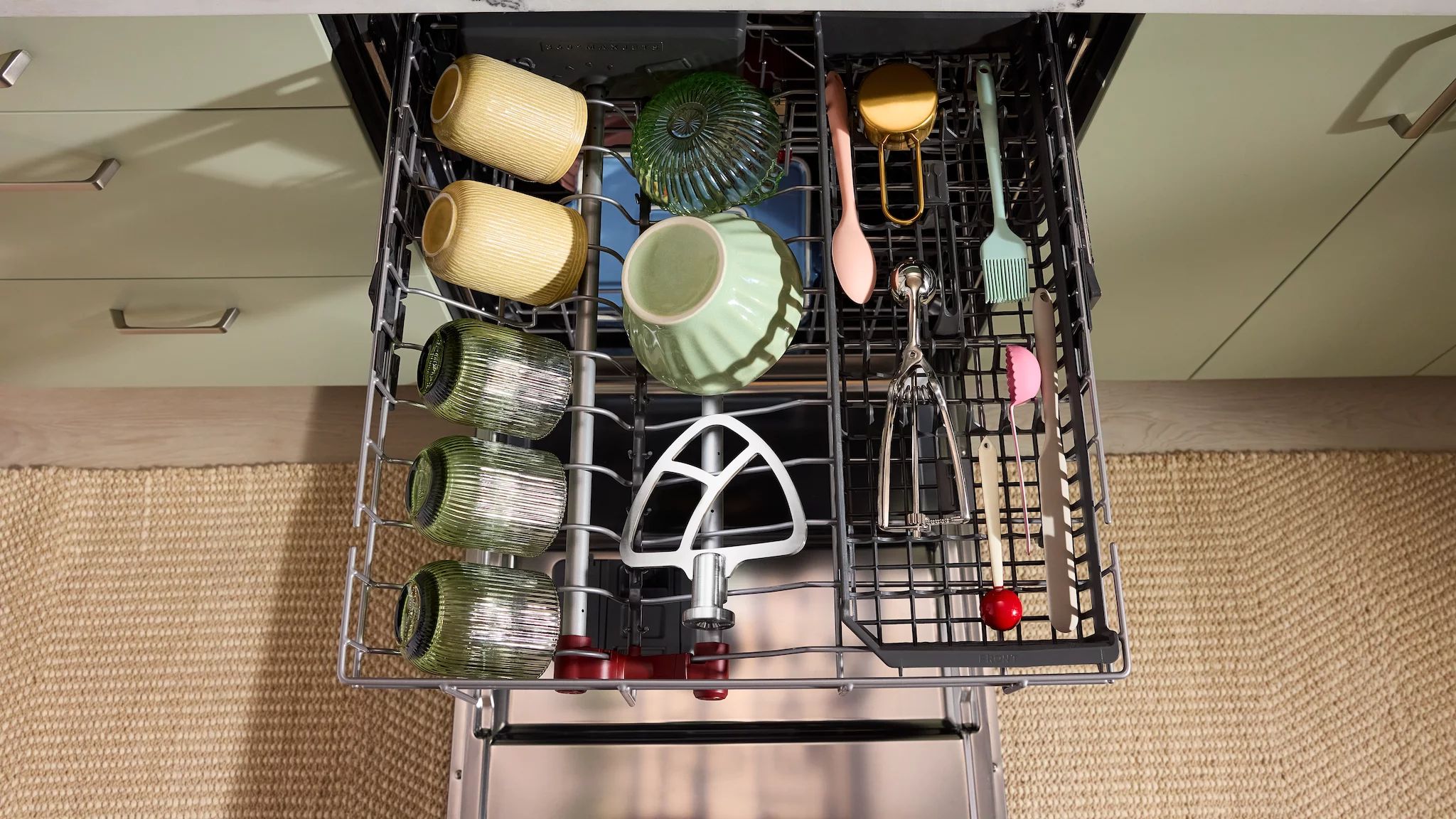 KitchenAid Flachrührer aus Edelstahl