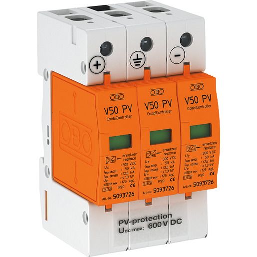 OBO COMBICONTROLLER V50 DREIPOLIG / OBO V50-B+C 3-PH600 5093623