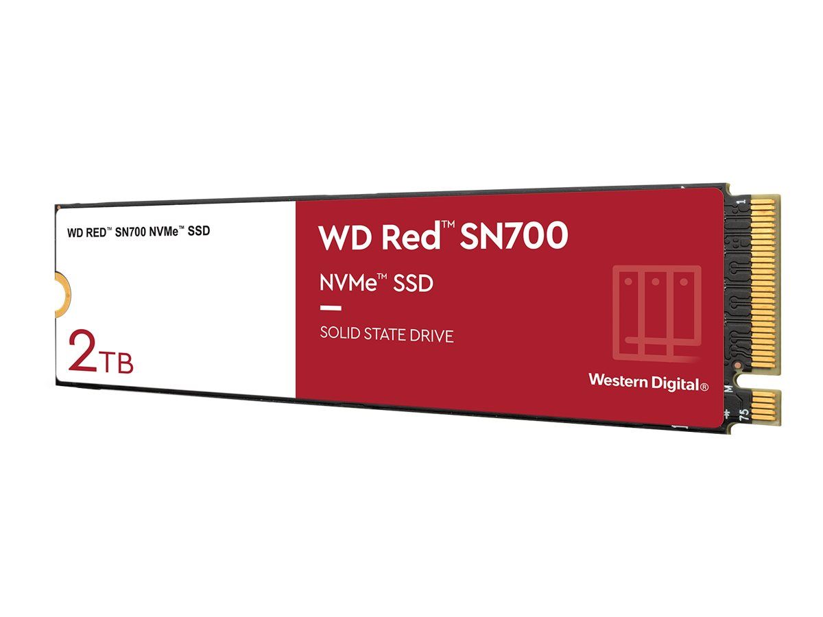 WD Red SN700 - SSD - 2 TB - intern - M.2 2280 - PCIe (NVMe)