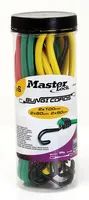 MasterLock Twin Wire-Spanngummi; 6er-Pack - 1 m - Mehrfarbig - 6 Stück(e)