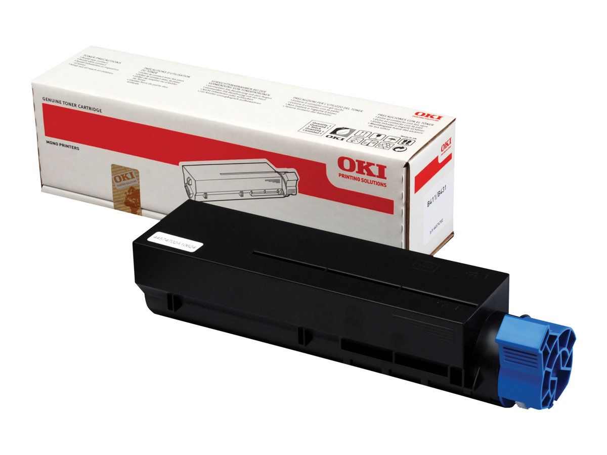 OKI Schwarz - original - Tonerpatrone - für B411, 431