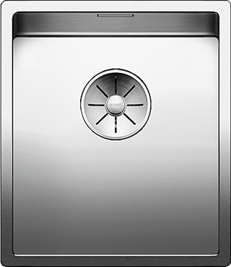 Blanco Claron 340 Edelstahl Seidenglanz Unterbau o