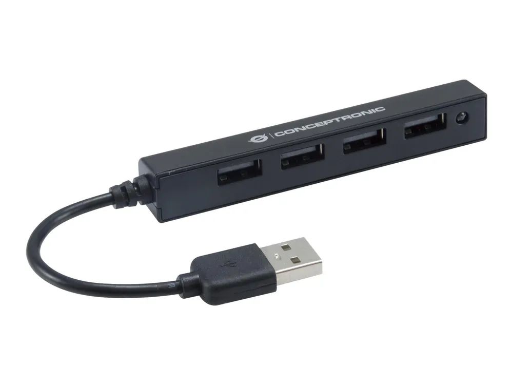 Conceptronic HUBBIES HUBBIES05B - Hub - 4 x USB 2.0
