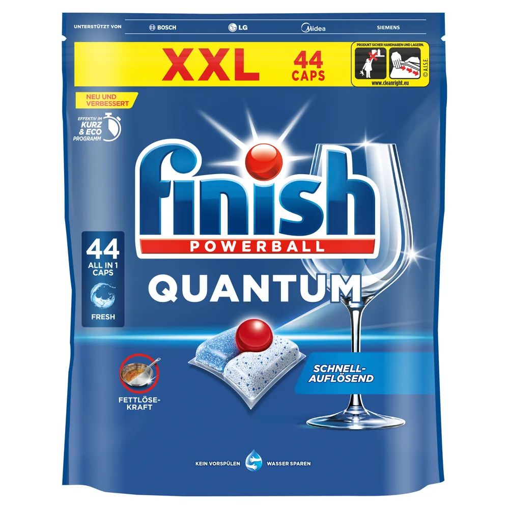Finish Quantum XXL Fresh 44 Caps        