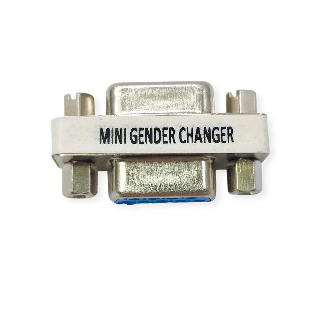 VALUE Mini Gender Changer, 9pol. Buchse-Buchse