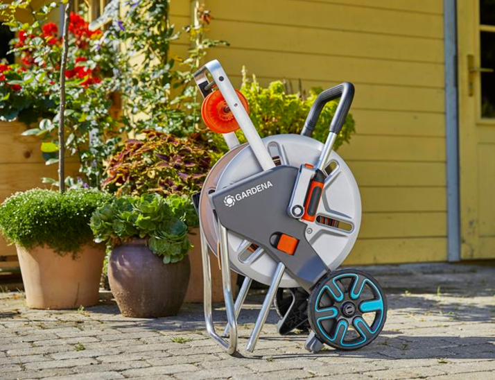 Gardena Schlauchwagen CleverRoll M Easy Metall Set