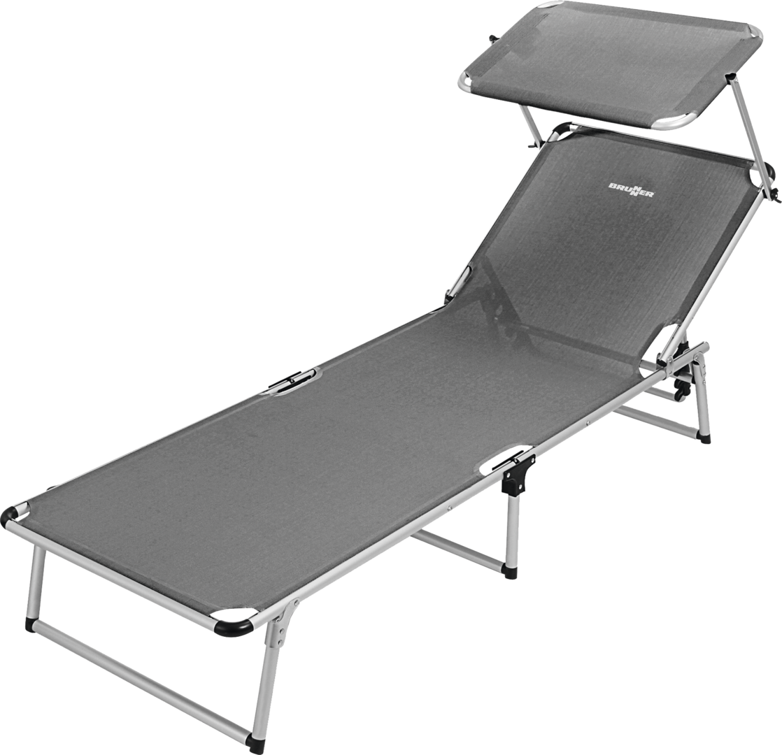 Brunner Sonnenliege MALIBU grau
