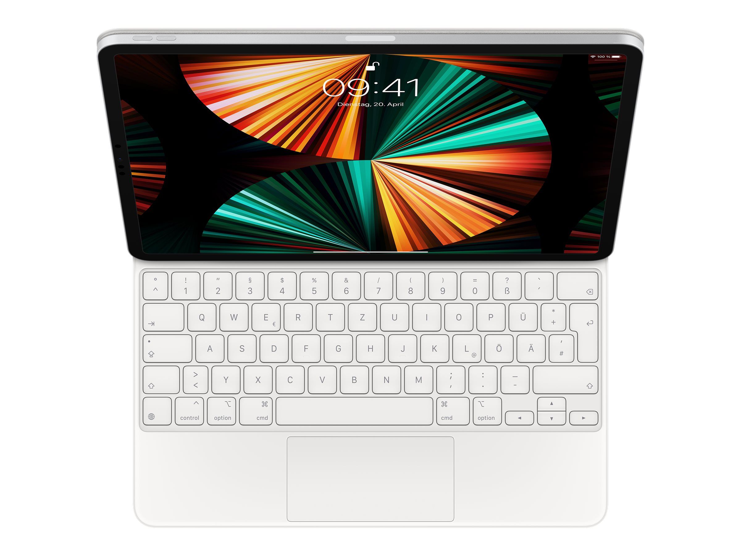 Apple Magic Keyboard - Tastatur und Foliohülle - mit Trackpad 